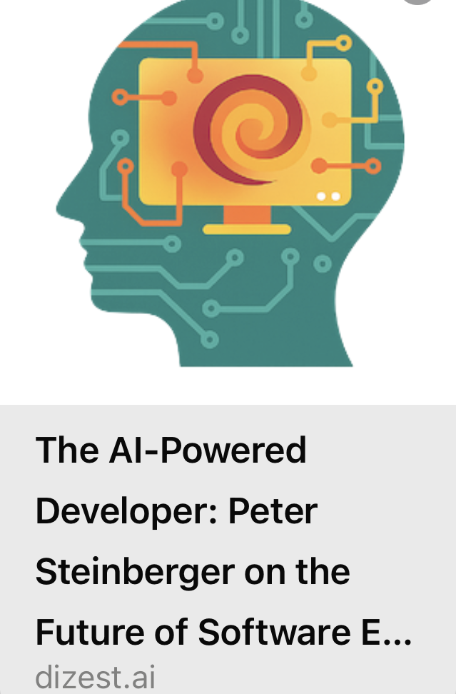 Dizest summary shared in iMessage